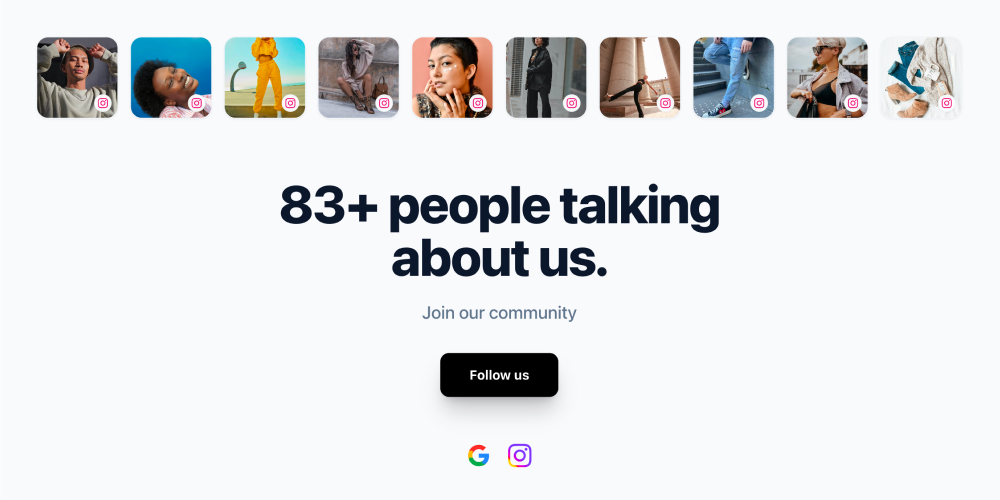 Social Proof CTA Section