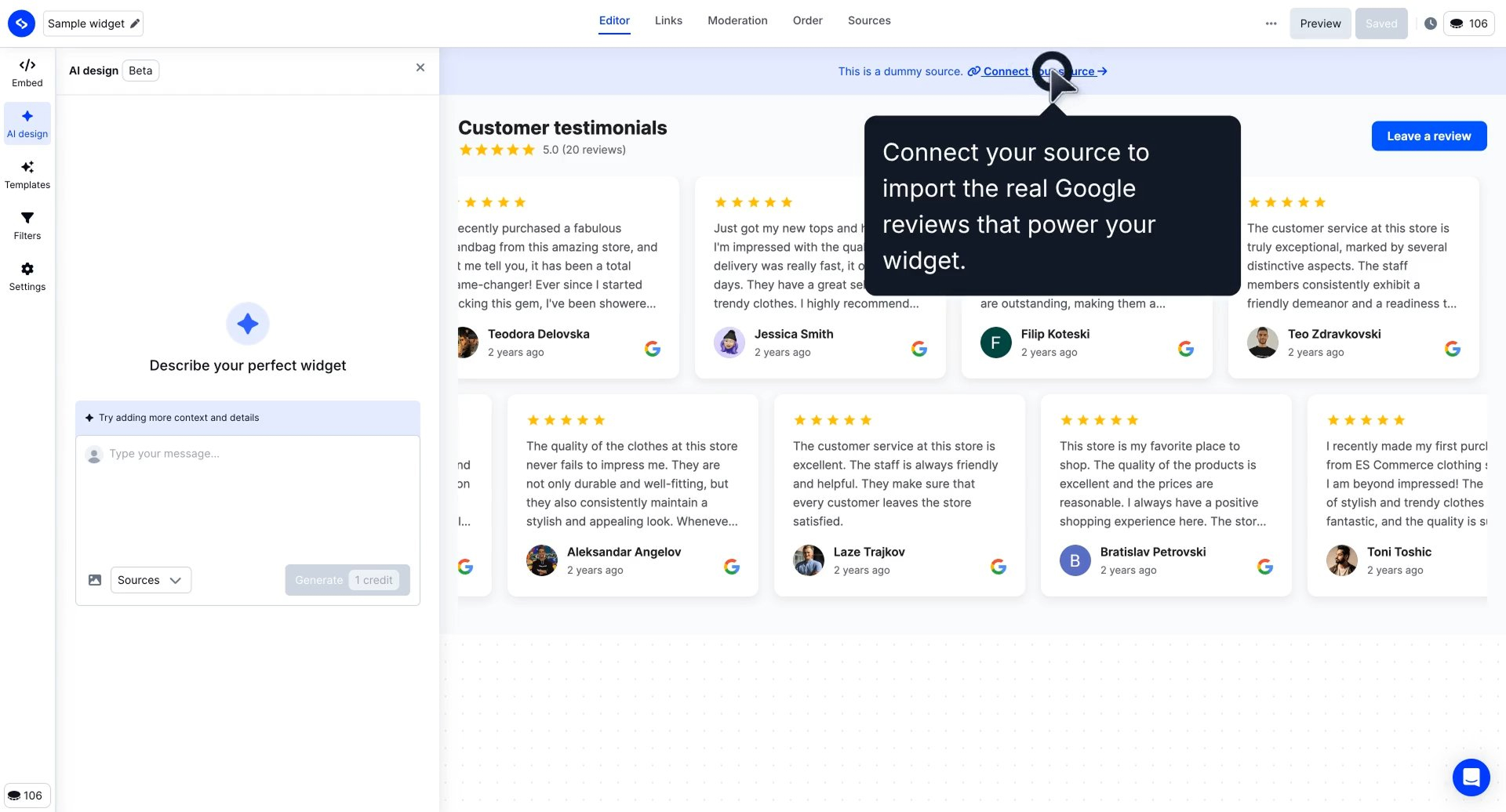 How to Embed Google Reviews on Website for FREE in 2026 - EmbedSocial