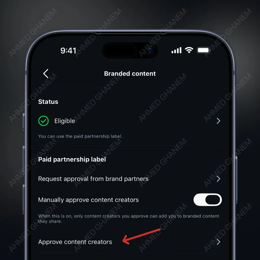 instagram brand partnership feature