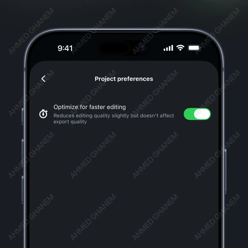 edits faster editing update