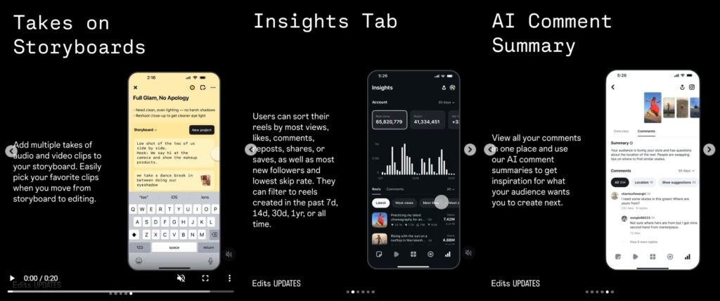 edits january 2026 updates