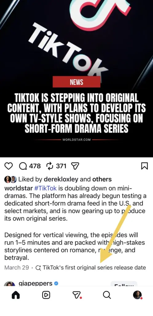 instagram ai search feature in reels descriptions