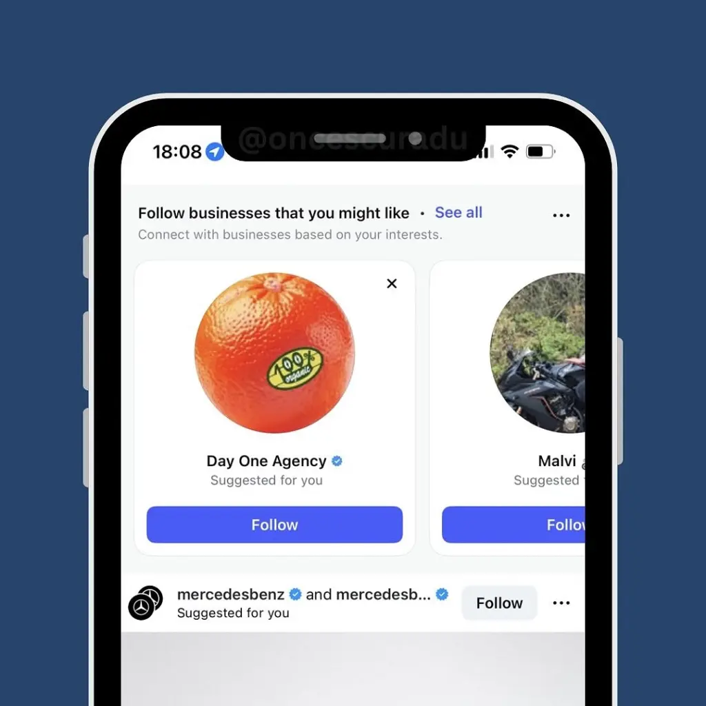 instagram brand ads in for you feed