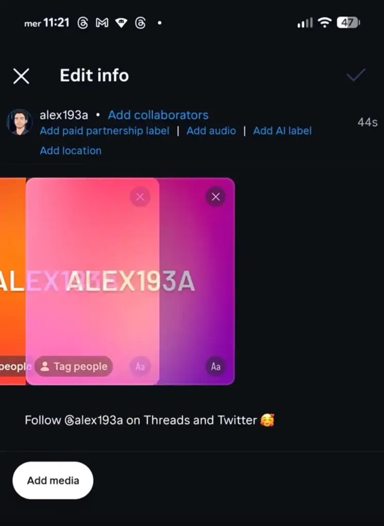 instagram carousel post update