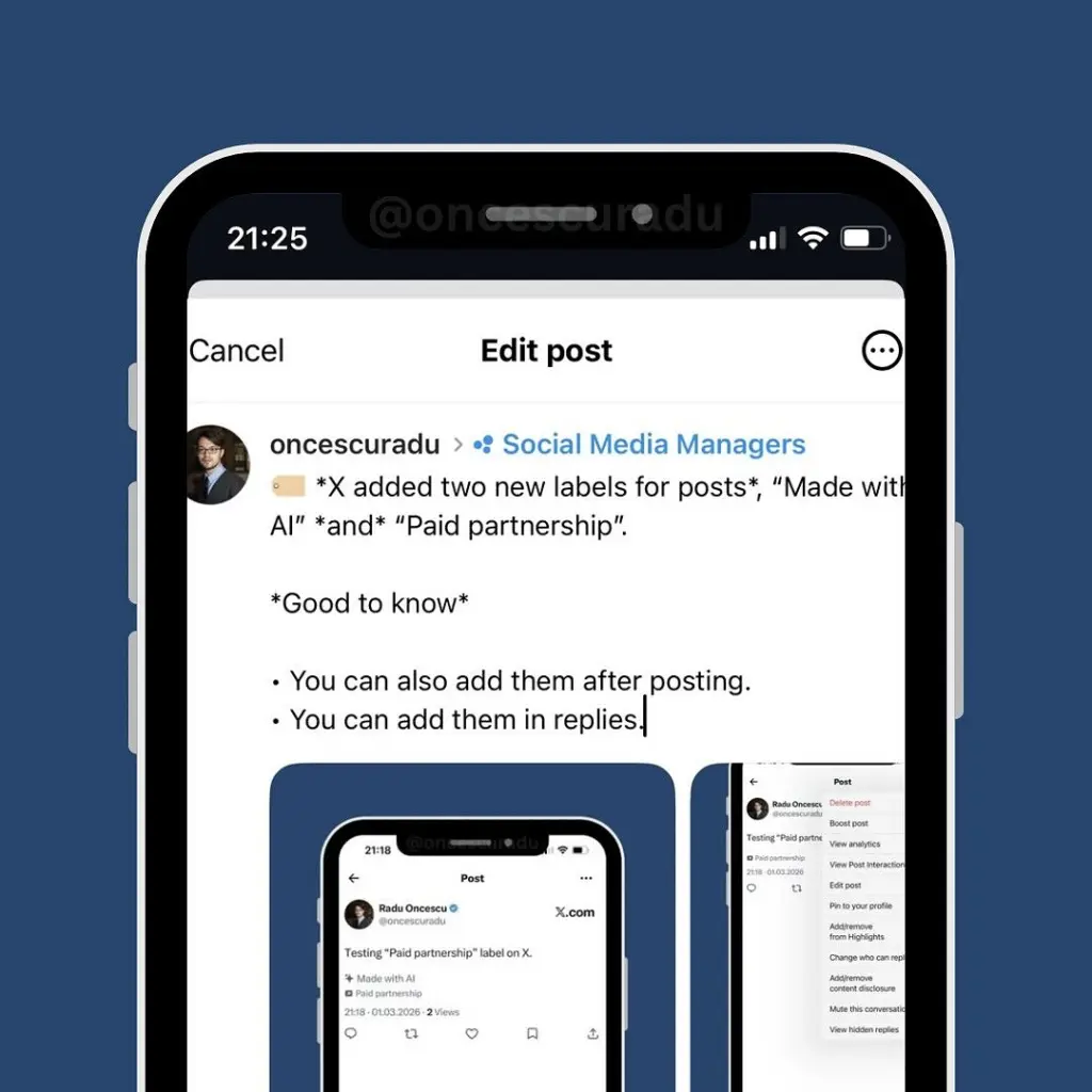 social media managers threads community