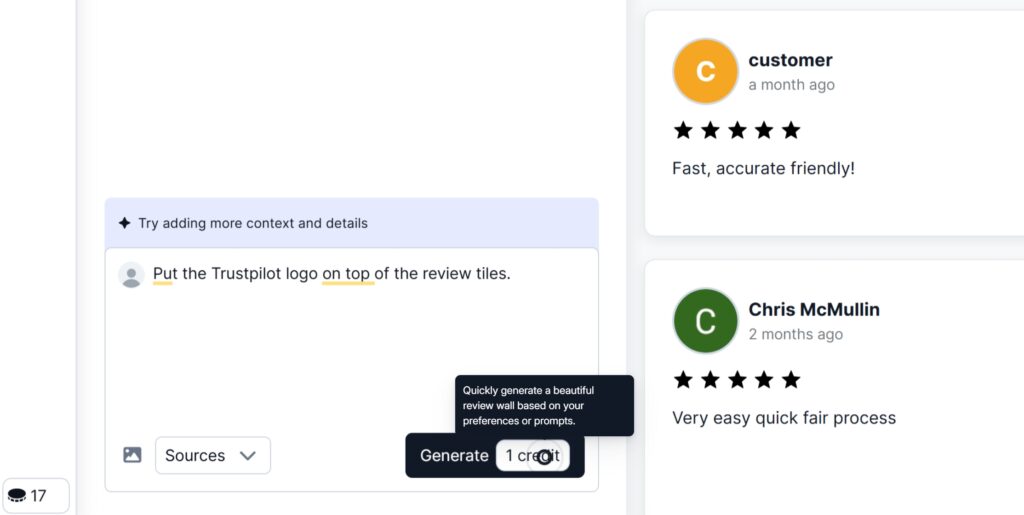 customizing your widget template