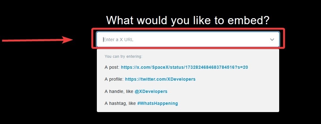 twitter publish website